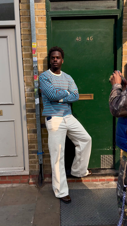 Blue Stripe Long sleeve
